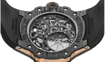 RICHARD MILLE ROUND AUTOMATIC EXTRA THIN CARBON TPT RM33-02 RG CA
