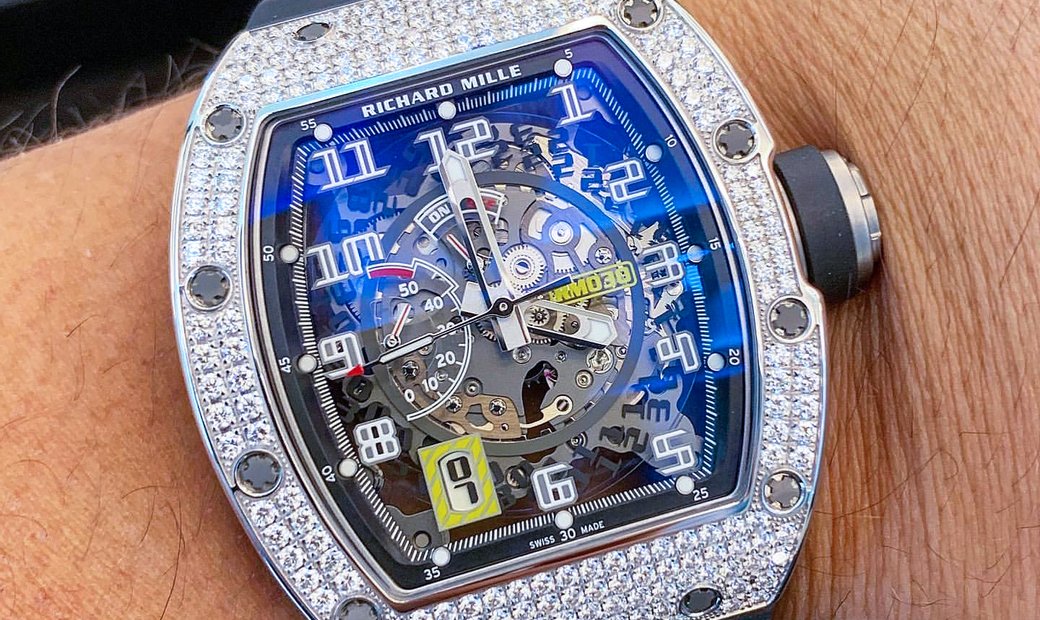 Richard Mille [New] Rm 030 White Gold 