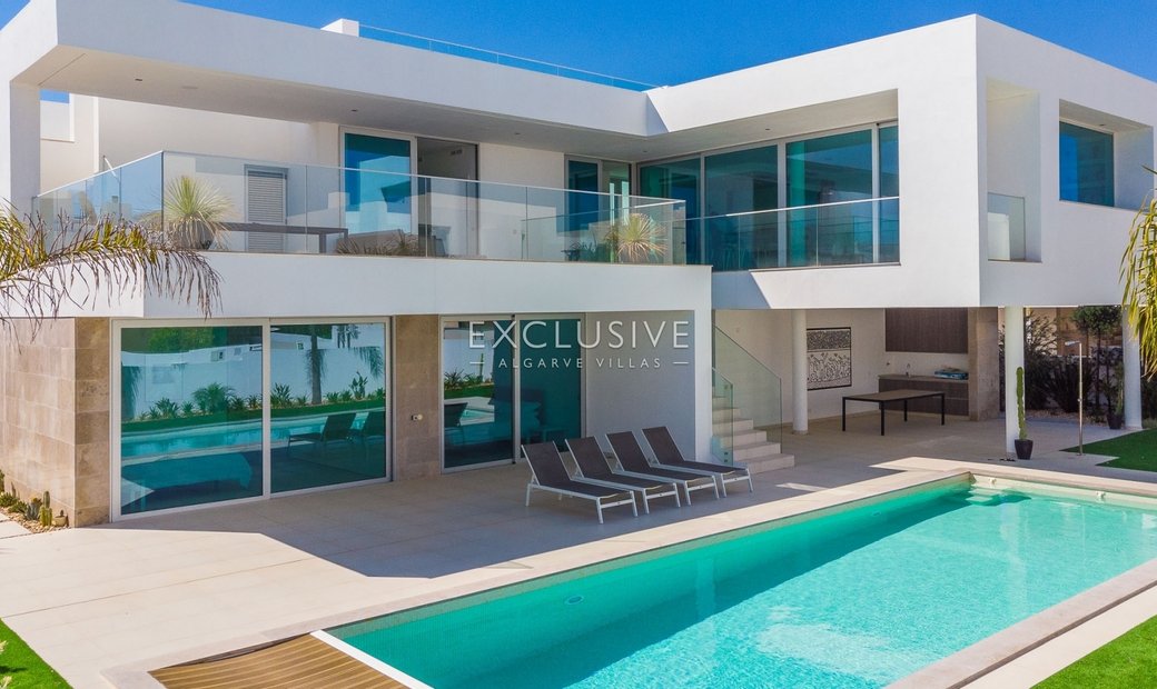 Modern Designer Villa Sea Views Walking Distance In Lagos Algarve Portugal For Sale 11377067