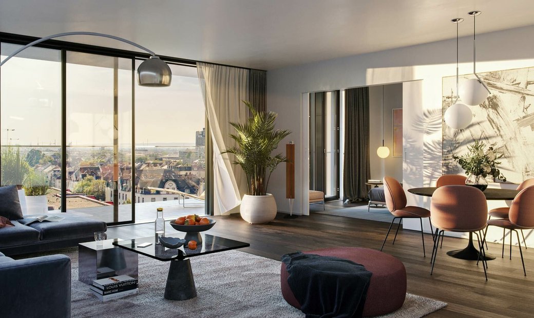 Как выглядят квартиры в германии Frankfurter Wohnung In Frankfurt Am Main, Hessen, Deutschland Zum Verkauf (11380