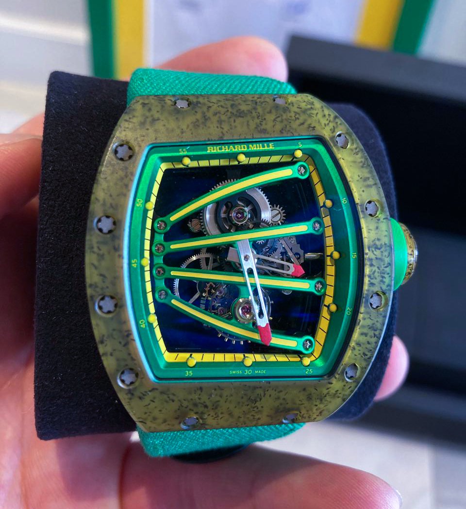 Rm 59 01 Yohan Blake Tourbillon In Hong 