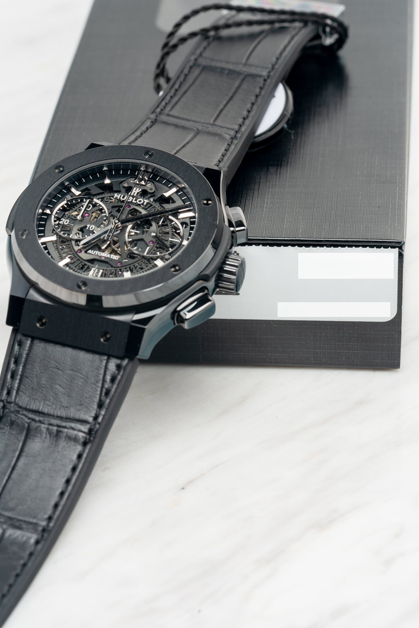 hublot classic fusion aerofusion black magic