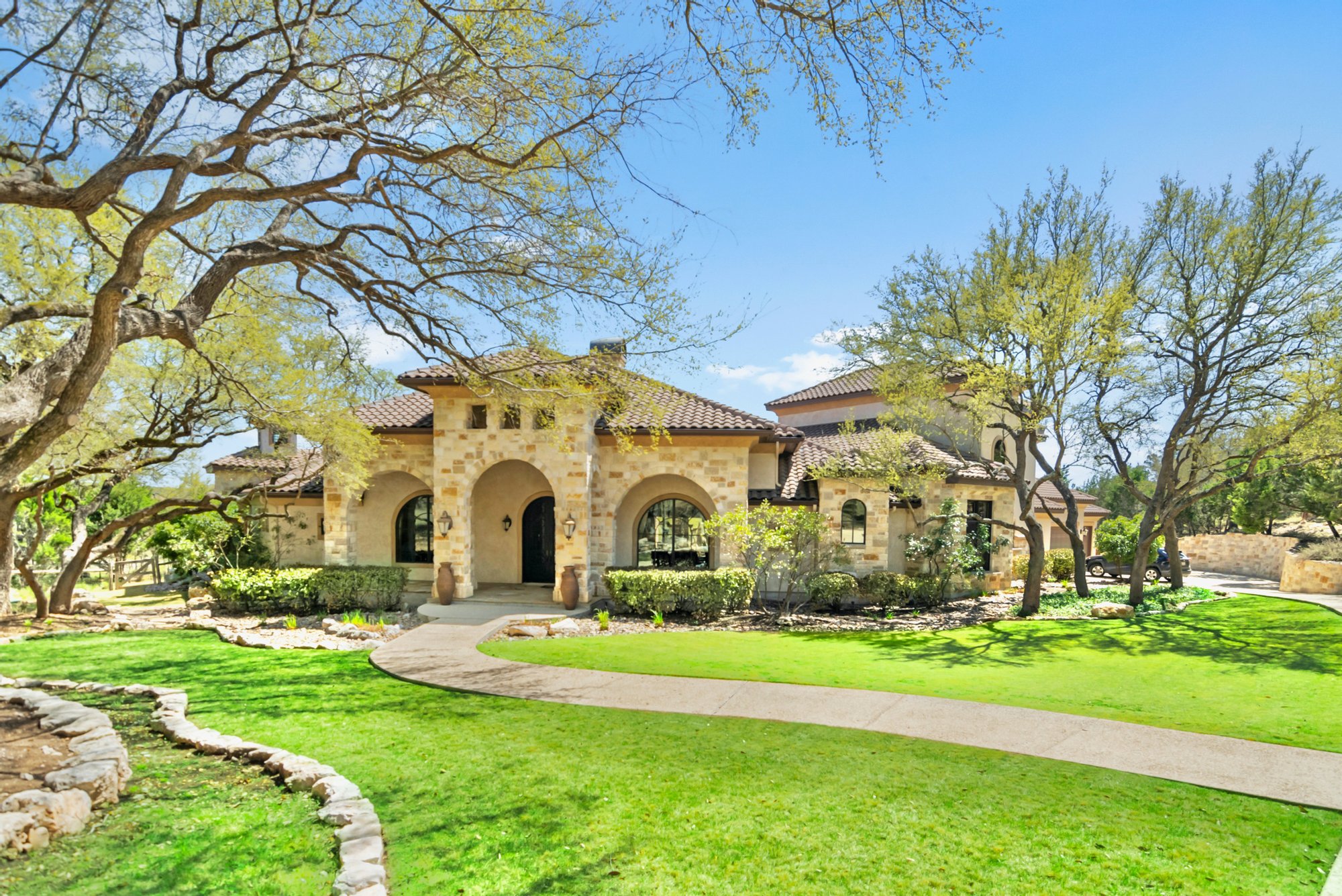 Exquisite Tuscan Style Family Home In Boerne, Texas, United States For