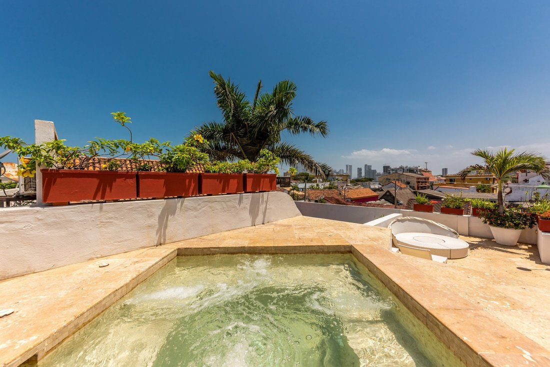 Car040 Beautiful House In The Historic Center In Cartagena, Sucre