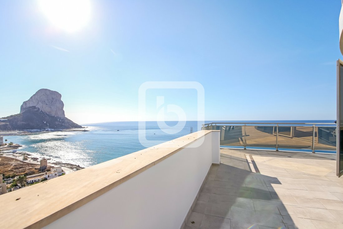 Spectacular Frontline Duplex Penthouse On In Calp, Valencian Community