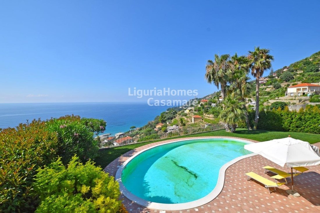 Villa in Aurelia Ponente Street - Valdirodi, Ospedaletti, Liguria 1 - 11297177