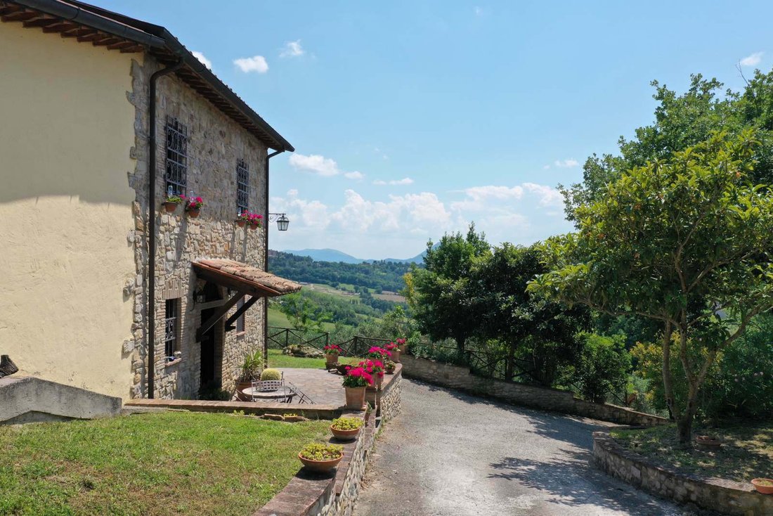 Restored Ancient Farmhouse, Once A Church Property, In Montone, Umbria