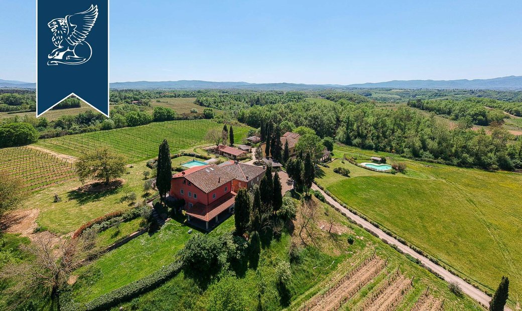 Small Hamlet For Sale Between Arezzo s Hills In Tuscany Italy For