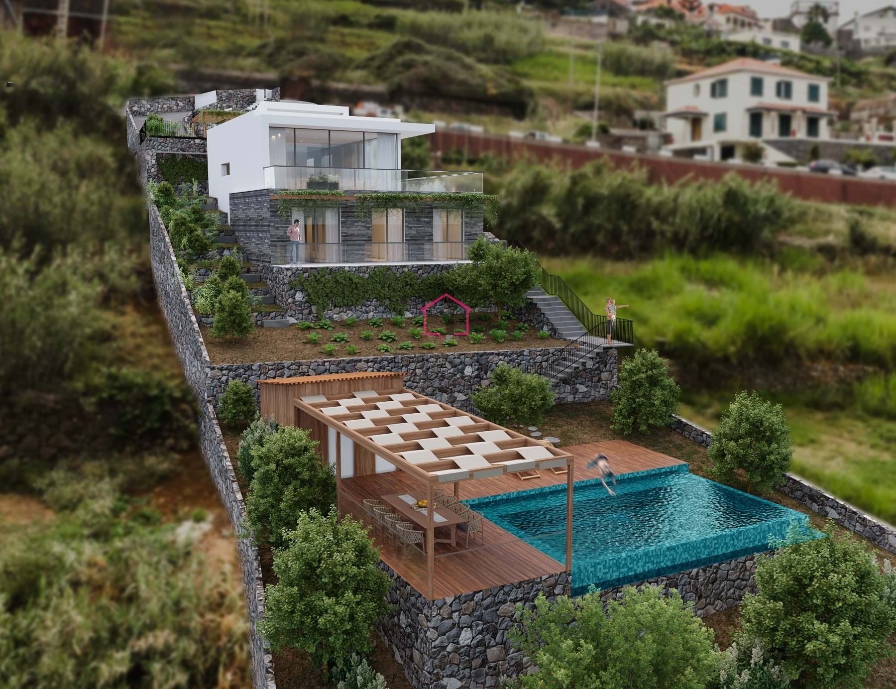 Luxury 3 Bedroom Villa Arco Da Calheta In Arco Da Calheta, Madeira