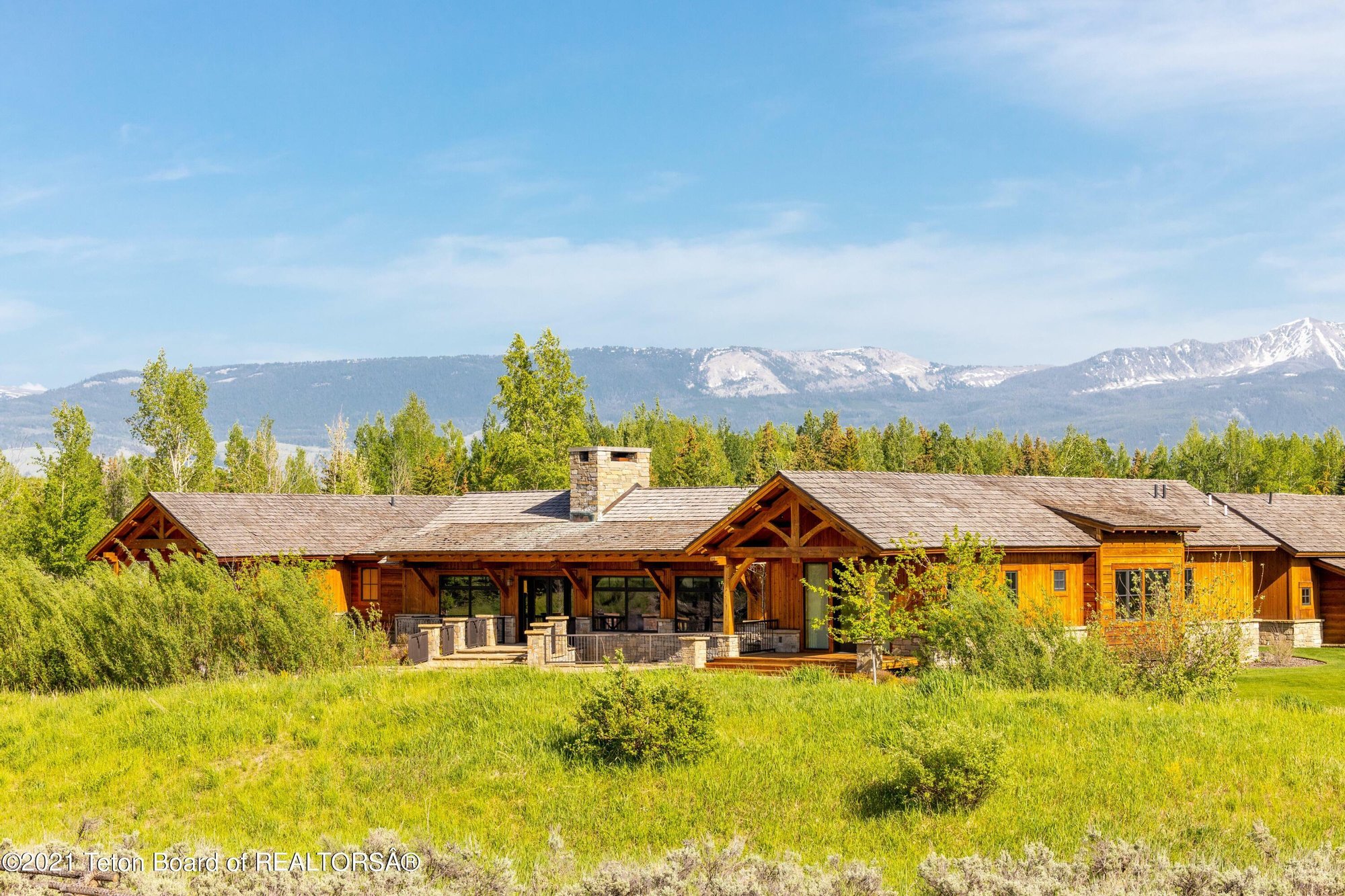 Mountain Modern Home With Teton Views In Jackson, Wyoming, United