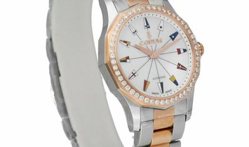 CORUM ADMIRAL'S CUP LEGEND AUTOMATIC WHITE MOP DIAL LADIES 32MM A400/02902