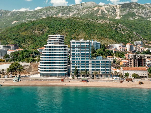 Luxury homes with terrace for sale in Bečići, Budva Municipality ...