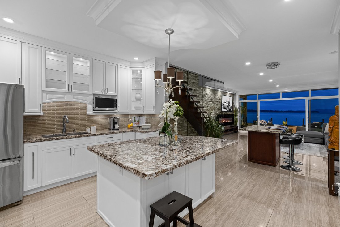 Waterfront In White Rock, Bc In White Rock, British Columbia, Canada