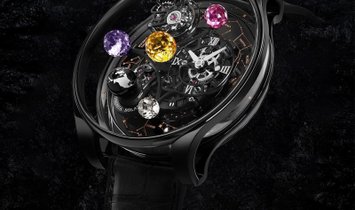Jacob & Co. 捷克豹 [NEW] Astronomia Solar Planets and Constellations Titanium