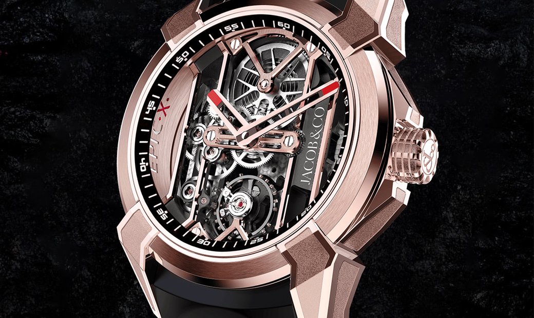 Jacob & Co. 捷克豹 [NEW] EPIC X Rose Gold EX100.43.PS.BW.A (Retail:HK$430,000)