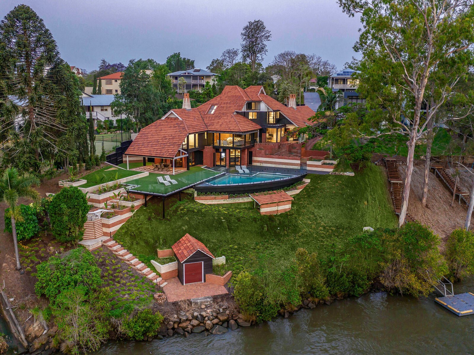 Cherished Riverfront Graceville Icon In Brisbane City, Queensland