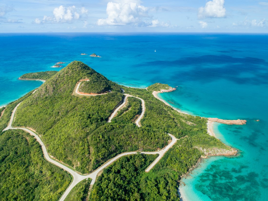 Pearns Point Peninsula In Jennings, Saint Mary, Antigua And Barbuda For