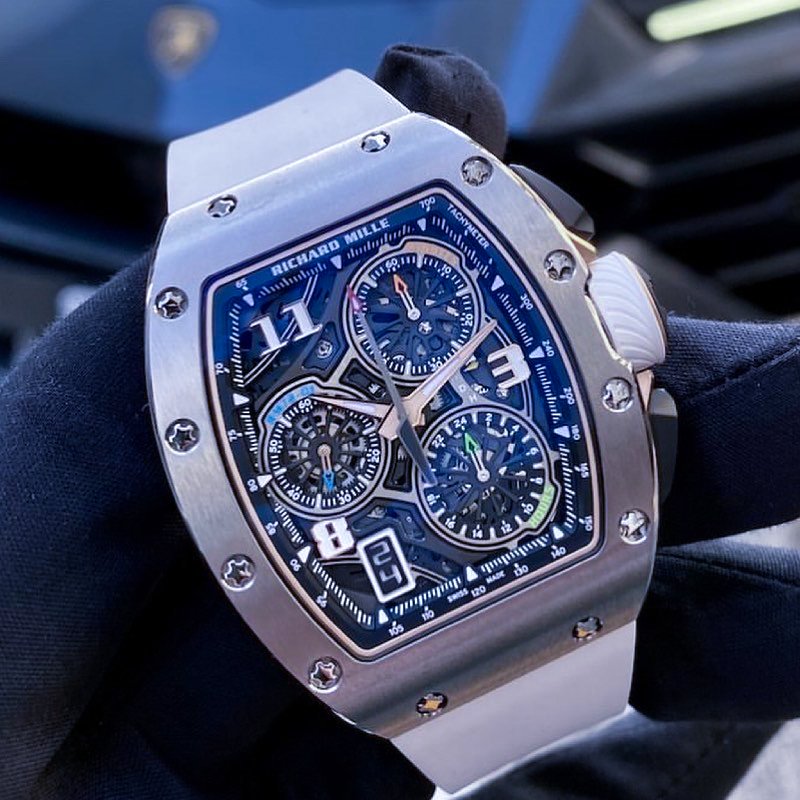 Richard Mille [New] Rm 72 01 Titanium 'Lifestyle' Flyback In Hong Kong ...