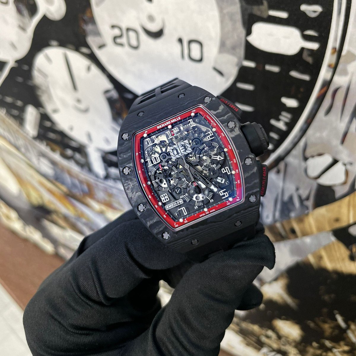 Richard Mille [2015 Mint] Rm 011 Black 