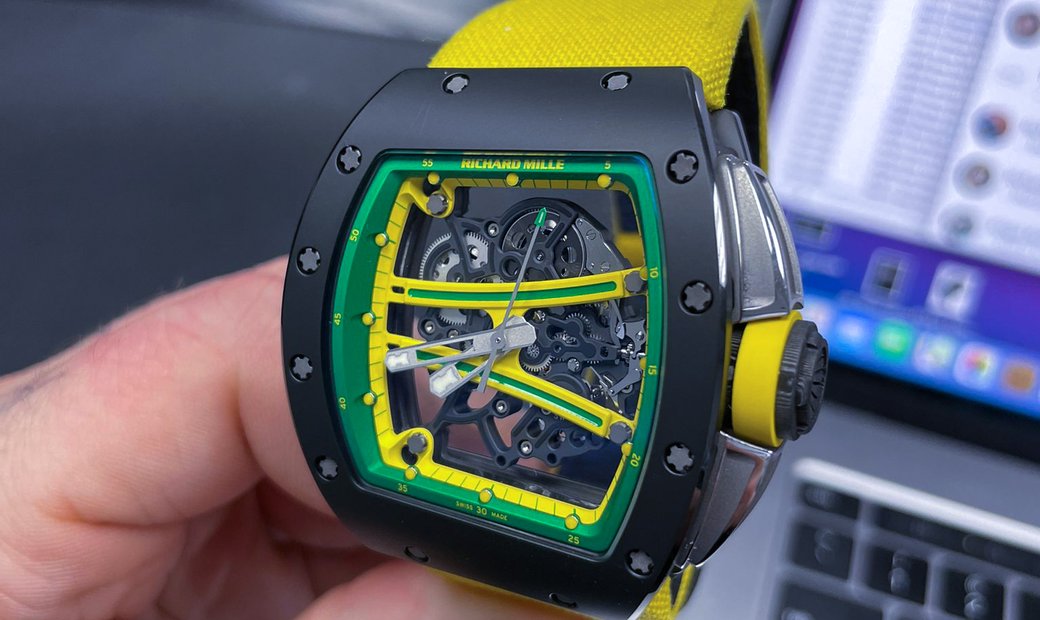 Ichard Mille 2018 Mint Rm 61 01 Yohan Blake Tzp Black ...