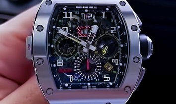 Richard Mille [2018 LIKE NEW] RM 11-02 Titanium GMT Flyback Chronograph Dual Time Zone