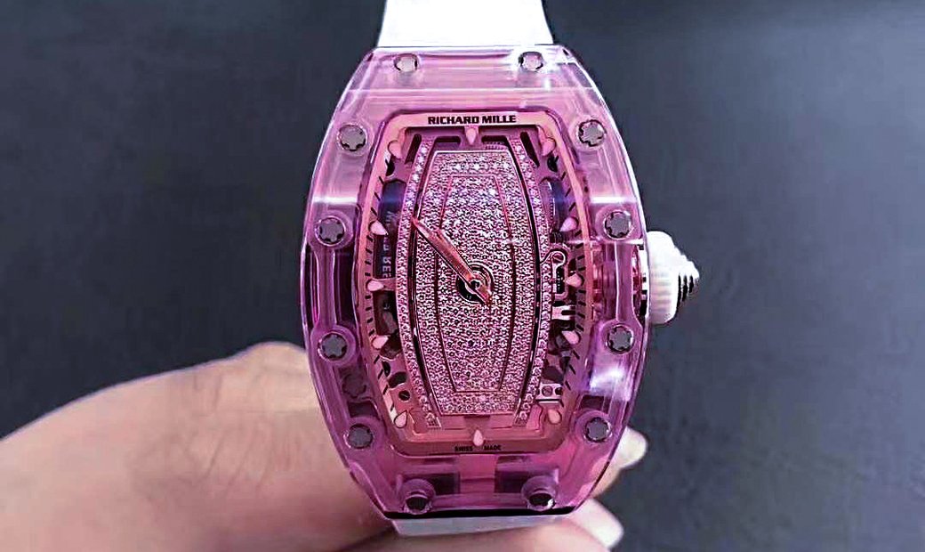 Rm 07 02 Pink Sapphire Automatic Ladies 