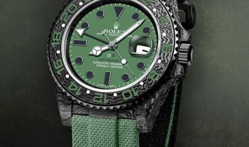 Rolex DiW NTPT Carbon GMT-Master II "HUNTER" (Retail:EUR 41490)