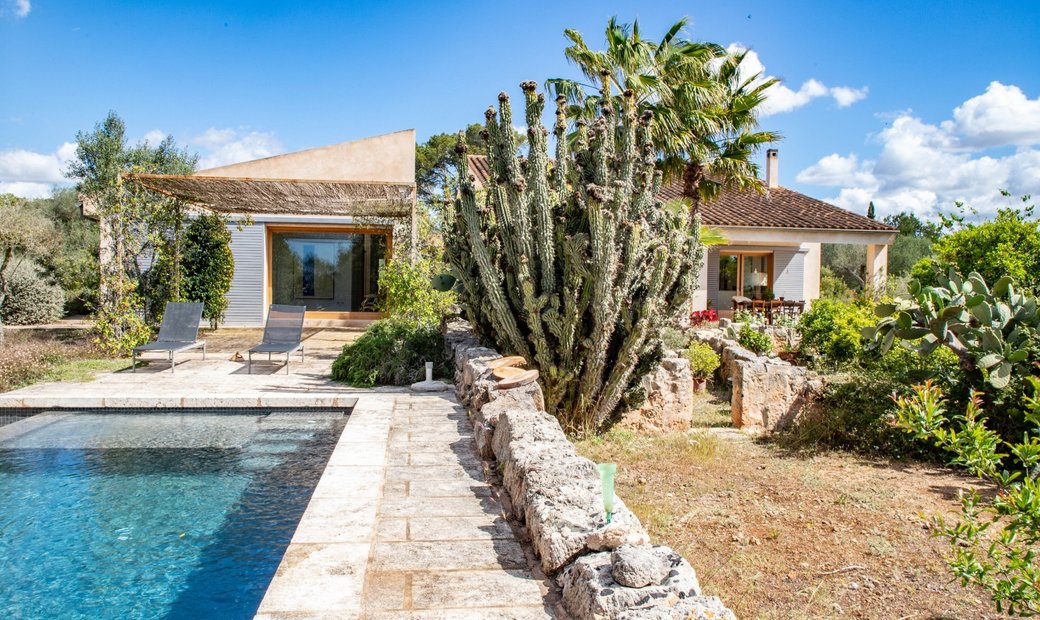 Great And Modern Rustic Finca In In Llucmajor, Balearic Islands, Spain ...