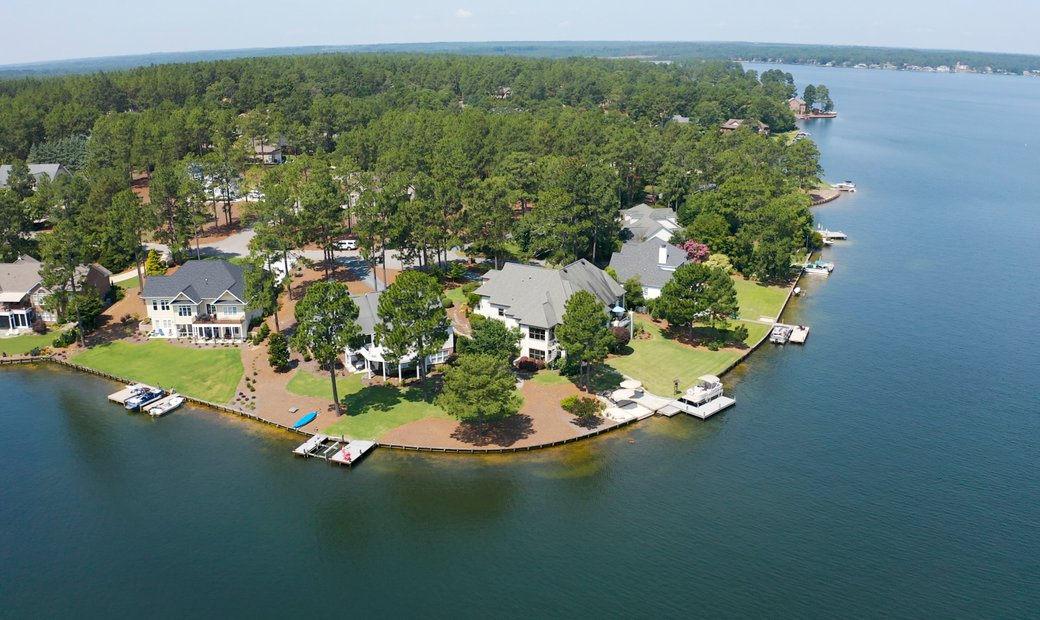 waterfront homes for sale on badin lake nc