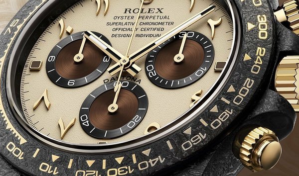 Rolex DiW 勞力士 Carbon Daytona "DESERT EAGLE ARABIC" (Retail:EUR 55990) (11553536)