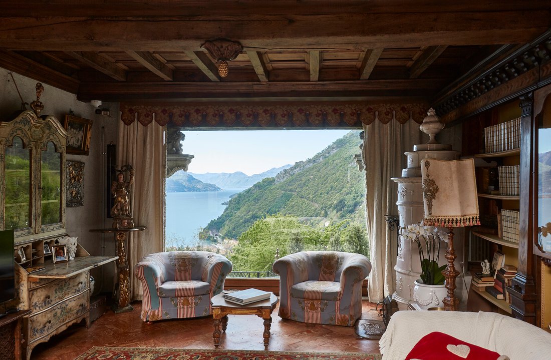 Unique Historical Villa On Lake Como In Dongo, Lombardy, Italy For Sale (11274749)