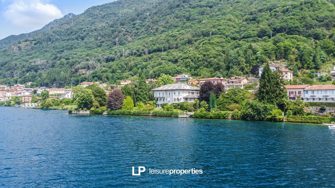 Fantastic Villa Overlooking Lake Orta In Omegna, Piedmont, Italy For