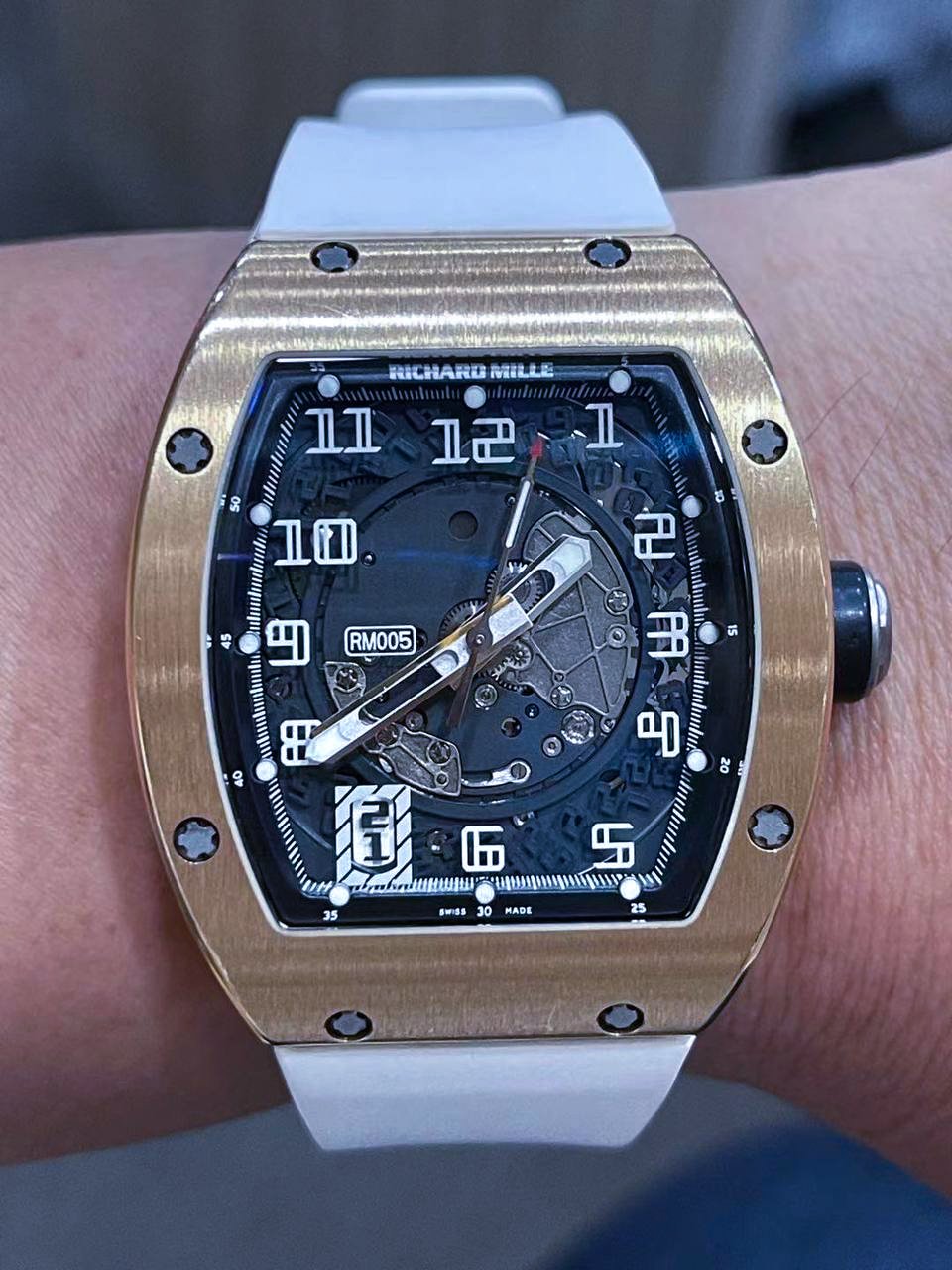 Richard Mille [2012 Mint] Rm 005 Rose 