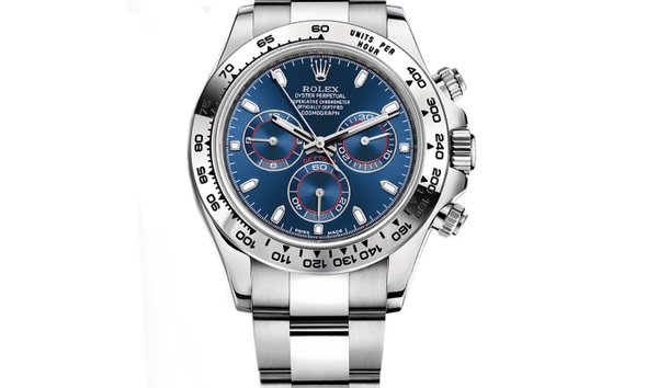 Rolex Pre-owned Professional Daytona 18kt White Gold 40mm Men’s Watch 116509 BL (11577552)