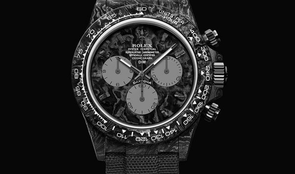 Rolex DiW Daytona "ALL CARBON GRAPHITE" (Retail: EUR 56990) (11594421)