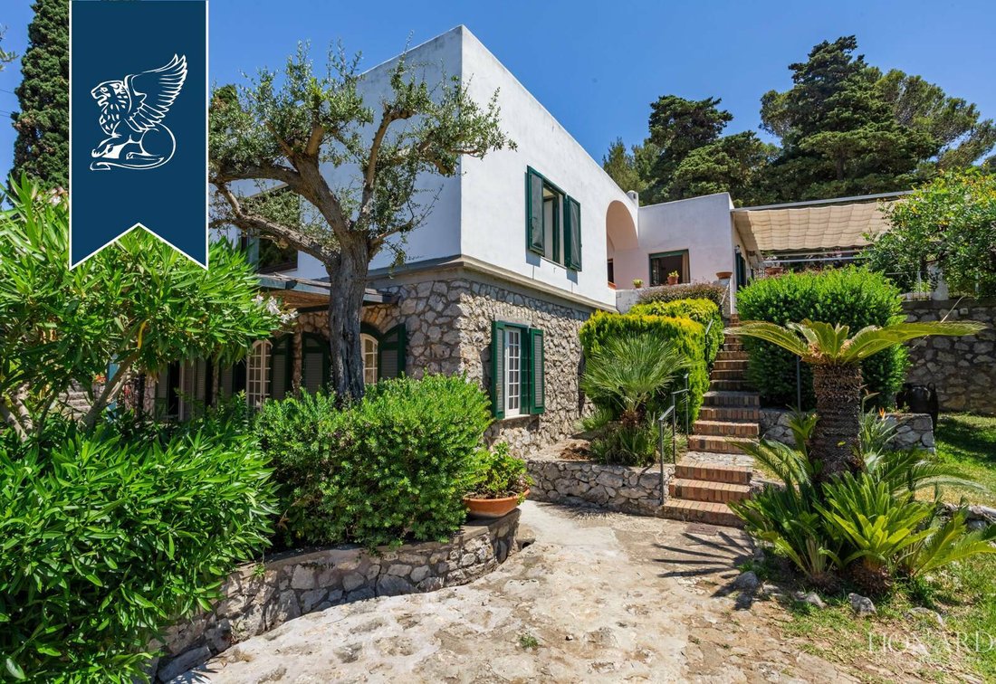 Charming Estate By Anacapri's Sea In Anacapri, Campania, Italy For Sale
