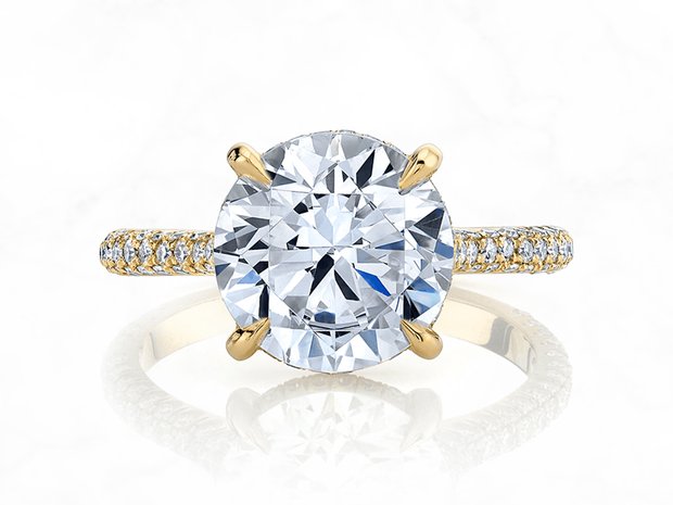 3.00CT Solitaire Round Brilliant Diamond Engagement Ring ... (11598570)