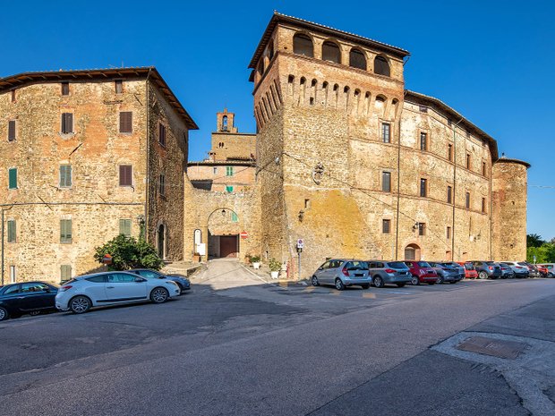 Castello a Panicale, Umbria, Italia 1