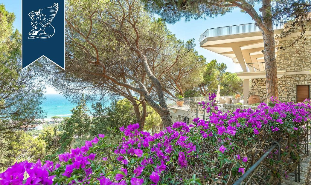 Stunning Villa With Sea View In Sperlonga In Sperlonga, Lazio, Italy