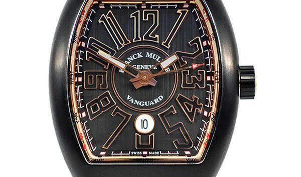 FRANCK MULLER VANGUARD AUTOMATIC 43MM BLACK TITANIUM V 45 SC DT TT NR BR (5N) (11616827)