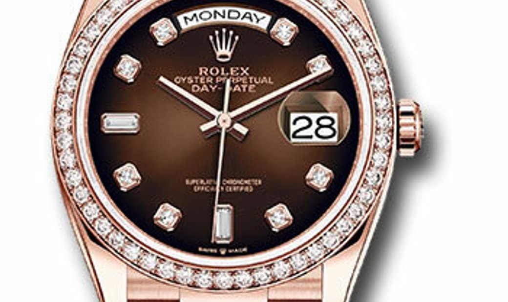  ROLEX OYSTER PERPETUAL DAY DATE 36 128345RBR BRODP