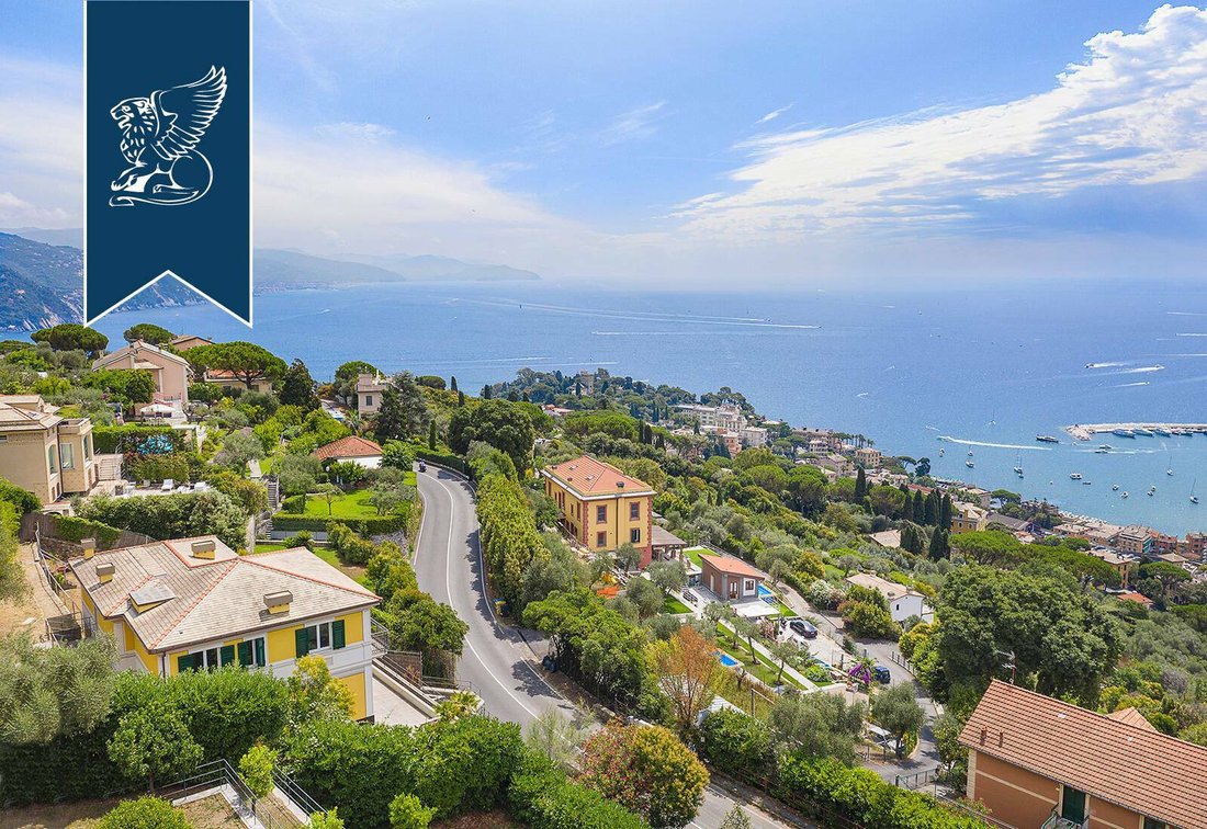 Luxury Villa With Sea View In Santa In Santa Margherita Ligure, Liguria, Italy For Sale (11625345)