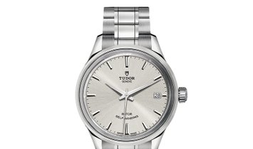  TUDOR STYLE SILVER DIAL 34MM M12300-0001