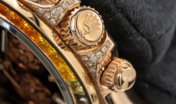 Rolex Daytona Cosmograph 116505 Elita Diamond and Gem Set in Everose Gold 