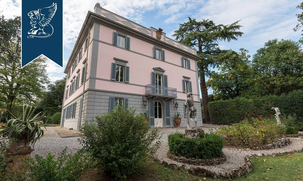 Historical Noble Tuscan Home Near Lucca In Collodi, Tuscany, Italy For