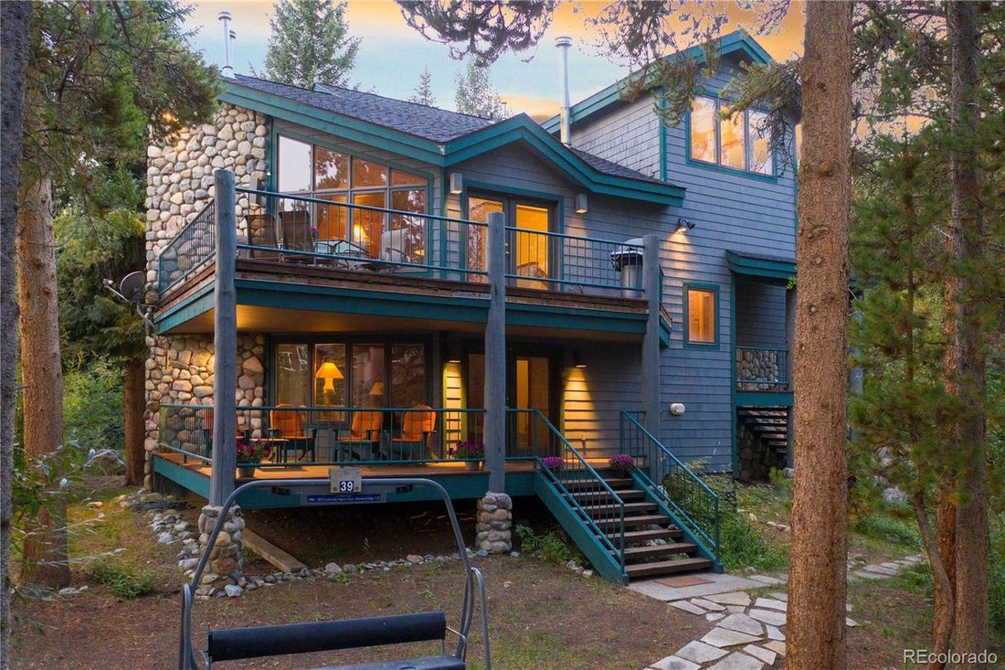 Rare Riverfront Home In Frisco In Frisco, Colorado, United States For