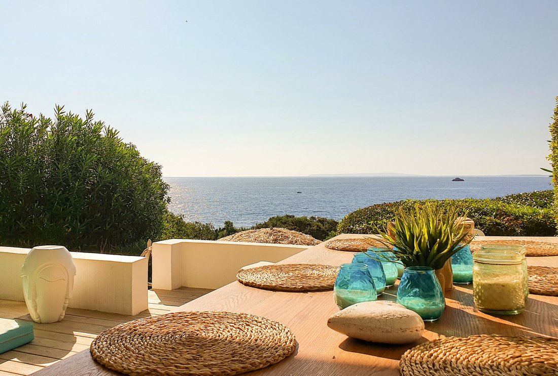 Cozy 3 Bedroom House With Stunning Sea Views In Balearic Islands