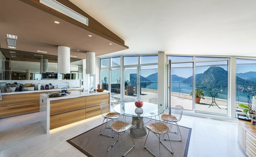 Apartment in Brè-Aldesago, Lugano, Ticino 1
