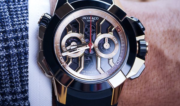 Jacob & Co EPIC X Chrono Luis Figo EC311.42.PD.BF.A (Retail:HK$500,000) (11676323)