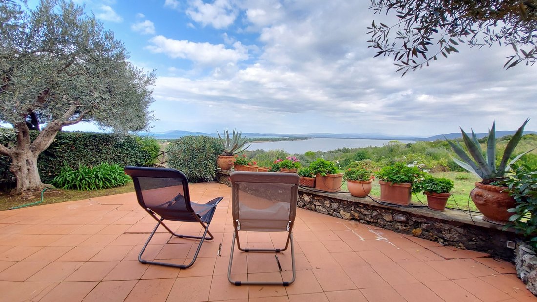 Extraordinary Panoramic View Property In In Monte Argentario, Tuscany